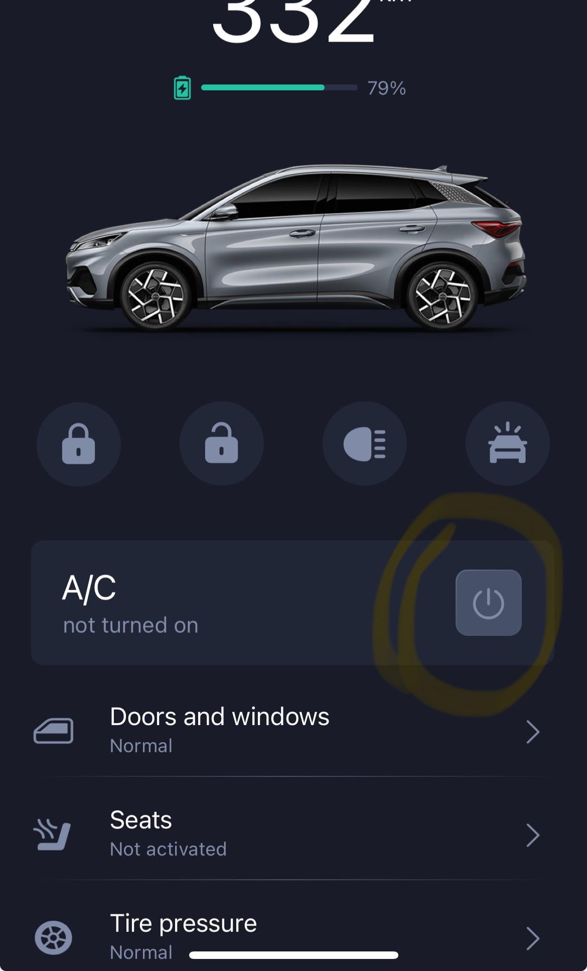 Auto mit App starten