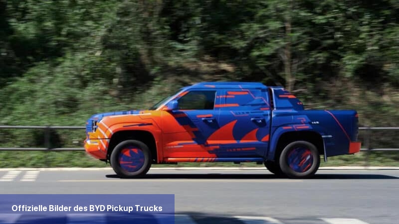 Offizielle Bilder des BYD Pickup-Trucks