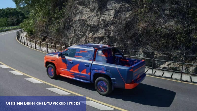 Offizielle Bilder des BYD Pickup-Trucks