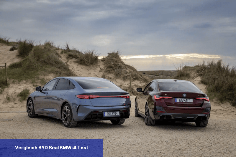 Vergleich BYD Seal BMW i4 Test